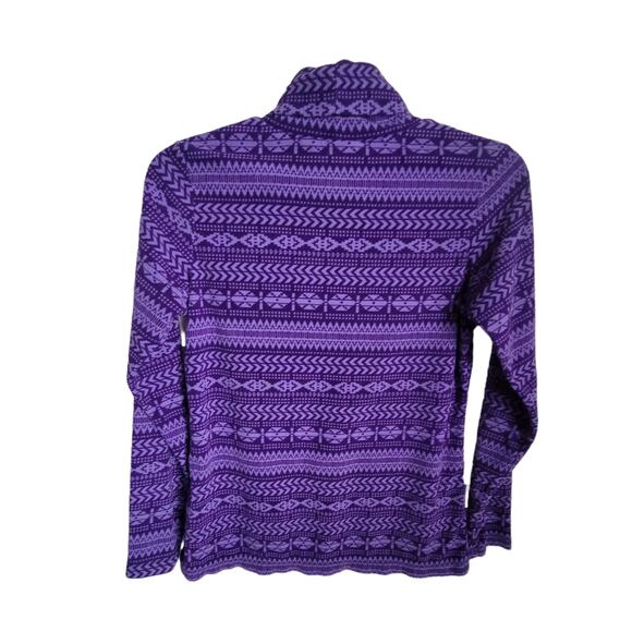 Columbia Womens Sweater Geometric Design Great Condition Size Medium - Picture 2 of 8